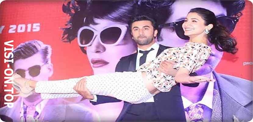 &quot;رانبير كابور&quot; و&quot;أنوشكا شارما&quot;، صورة من دعاية فيلمهما الجديدAe Dil Hai Mushkil 