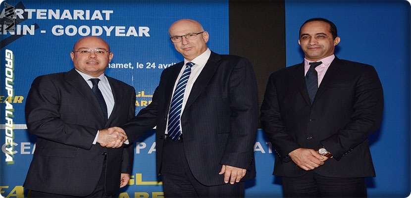 بعد إمضاء اتفاقية شراكة : &quot; بارنان &quot; الموزّع الرسمي  لعلامة  &quot; GOODYEAR &quot;  في تونس