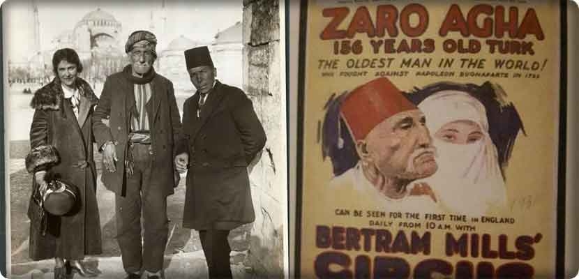 زارو آغا تزوج 11 مرة وأنجب آخرأبنائه وهو في السادسة والتسعين من العمر، وبلغ إجمالي عدد أبنائه 36، وماتوا جميعاً قبل وفاته باستثناء واحد منهم. وعندما توفي كان أصغر أبنائه بنت في الستين من العمر. 