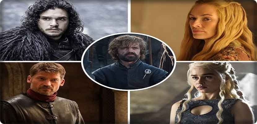  أبطال مسلسل Game Of Thrones