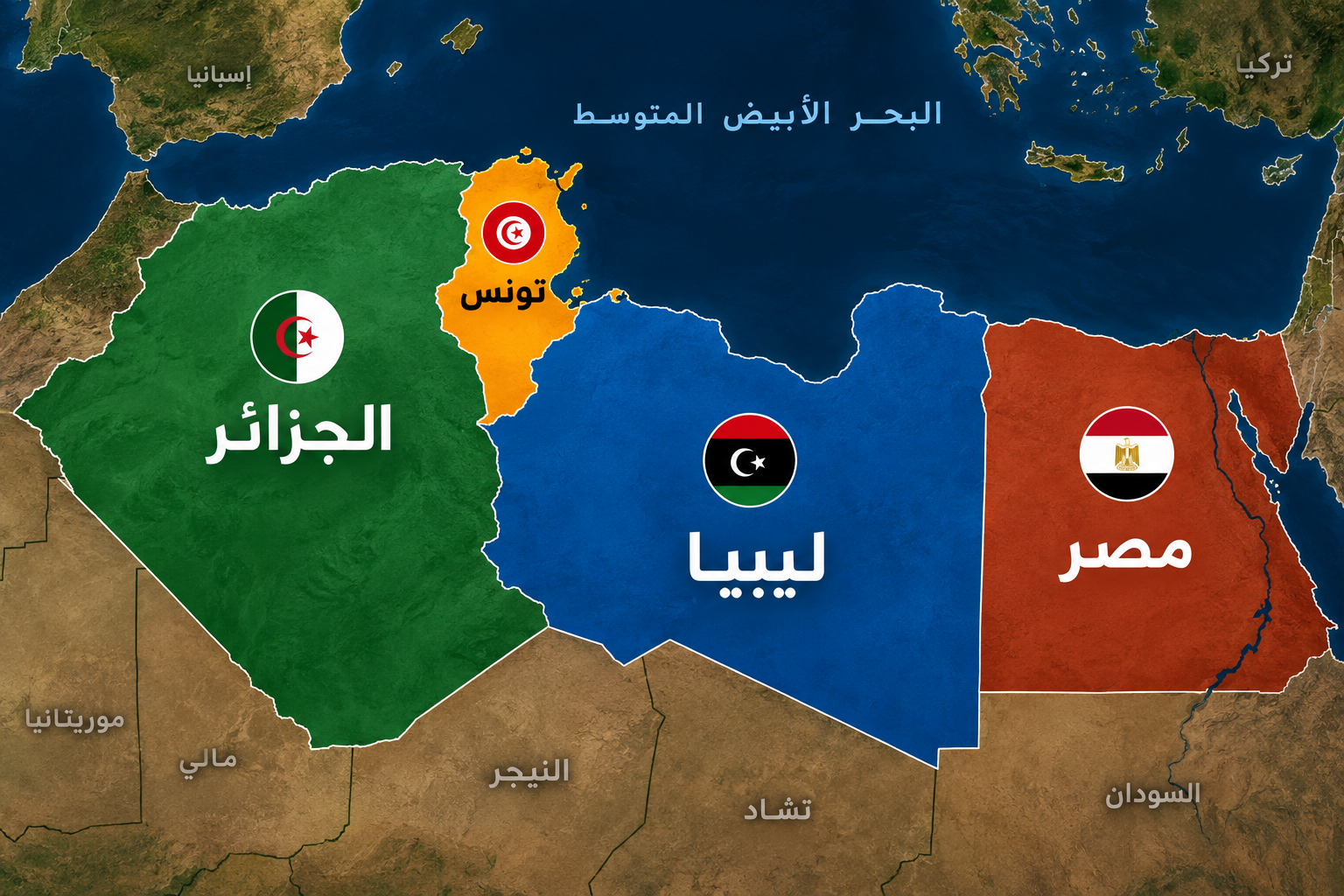 هل يجري إعادة رسم شمال أفريقيا من حول تونس، بينما تونس نفسها لا تتحرك بالسرعة الكافية لحجز مكانها في الخريطة الجديدة؟