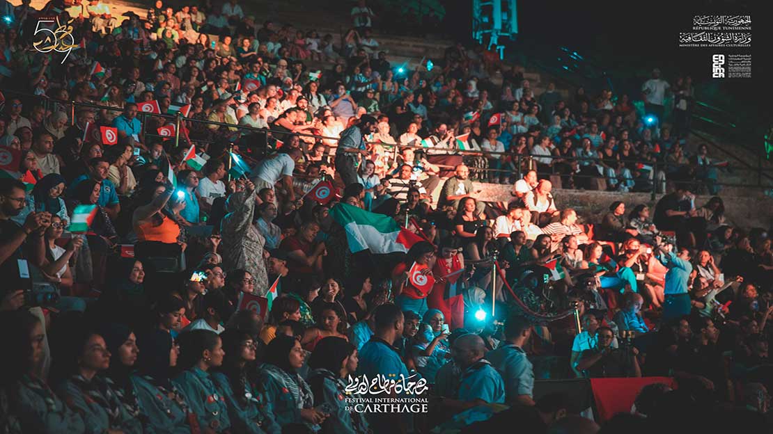 محمد عساف يحمل وجع غزة إلى قرطاج في سهرة مؤثرة  
